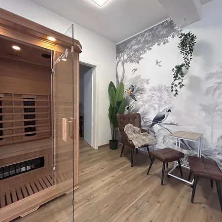 Deine Private Sauna-oase - Infrarot - Bademaentel - Peony 1 *